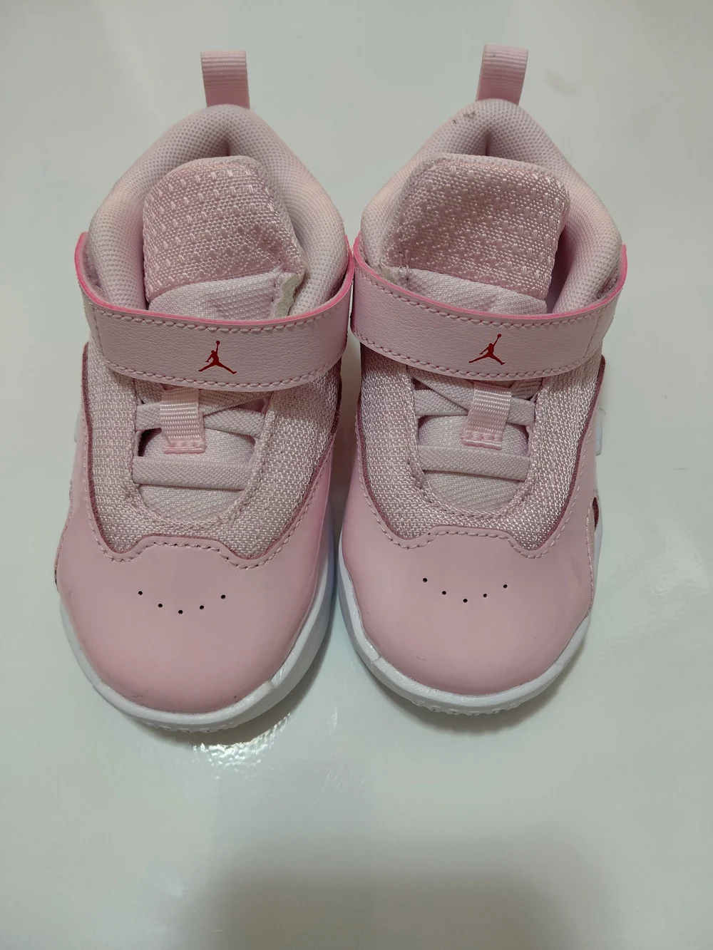 Kids Pink Jordan Athletic Sneakers - Lightweight Comfort